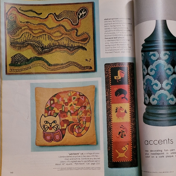McCall's Needlework & Crafts Magazine - Fall/Winter 1972-73 Edition - Picture 4 of 4